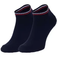 Skarpetki damskie - Skarpetki Stopki 2 pary TH Uni Tj Sneaker 2P Iconic Dark Navy 701228178 002 (TH1292-a) Tommy Hilfiger - miniaturka - grafika 1