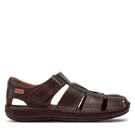 Sandały męskie - Sandały Pikolinos 06J-5433 Brązowy - miniaturka - grafika 1