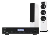 Zestawy stereo - Rotel A12 MkII (czarny) + Tesi 6 (biały) - miniaturka - grafika 1