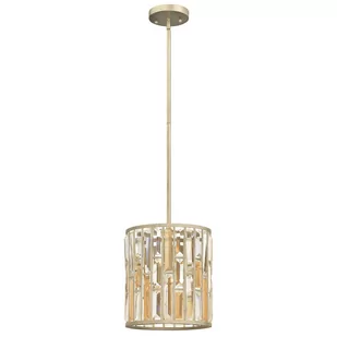 Elstead Lighting Błyszcząca kryształowa lampa wisząca Gemma - Lampy sufitowe - miniaturka - grafika 1