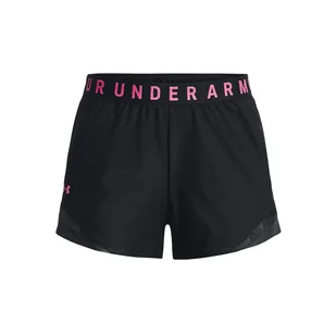 Damskie Spodenki UNDER ARMOUR PLAY UP SHORTS 3.0 TRICO NOV 1360940-007 – Czarny - Spodenki damskie - miniaturka - grafika 1
