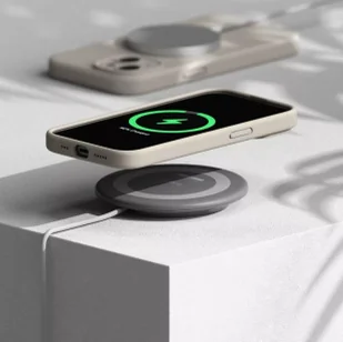 Etui Ringke Silicone Magnetic MagSafe do Apple iPhone 15 Stone - Etui i futerały do telefonów - miniaturka - grafika 9