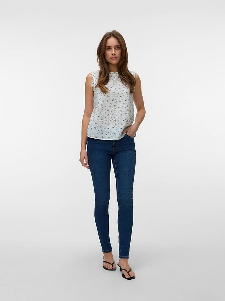 Vero Moda Bluzka w kolorze białym