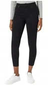 Spodnie damskie - VERO MODA SPODNIE JEANSOWE DAMSKIE CZARNE 7/8 28 JGI - miniaturka - grafika 1