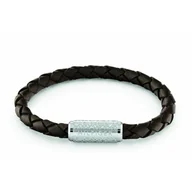 Bransolety męskie - Bransoletka Męska Tommy Hilfiger 2790478 Skórzany 19 cm - miniaturka - grafika 1
