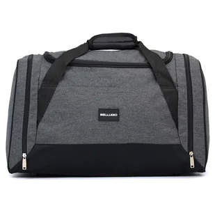 TORBA PODRÓŻNA BELLUGIO GR-9053 ciemnoszara - Torby podróżne - miniaturka - grafika 1