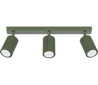 Lampy sufitowe - Sollux SL.1619 - Oświetlenie punktowe KARBON 3xGU10/10W/230V zielony - miniaturka - grafika 1