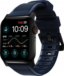 Nomad Nomad Rugged Strap, atlantic blue/black - AW Ultra 2/1 49mm 9/8/7 45mm/6/SE/5/4 44mm/3/2/1 42mm - Akcesoria do smartwatchy - miniaturka - grafika 1