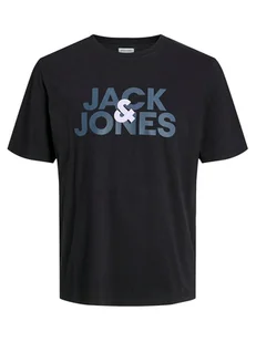 Jack & Jones Koszulka "Jacula" w kolorze czarnym - Koszulki męskie - miniaturka - grafika 1