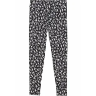 Młodzieżowe legginsy Essentials Aninmal PUMA Black - Spodnie i spodenki dla dziewczynek - miniaturka - grafika 1