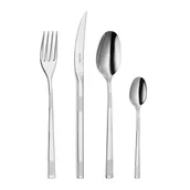 Zestawy sztućców - Zestaw sztućców 6os 24 el nomex mate villa italia - miniaturka - grafika 1