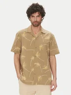 Koszule męskie - Liu Jo Koszula QA5103 T1999 M9413 Beżowy Regular Fit - miniaturka - grafika 1