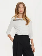 Bluzki damskie - Rinascimento Bluzka CFC0121171003 Biały Regular Fit - miniaturka - grafika 1
