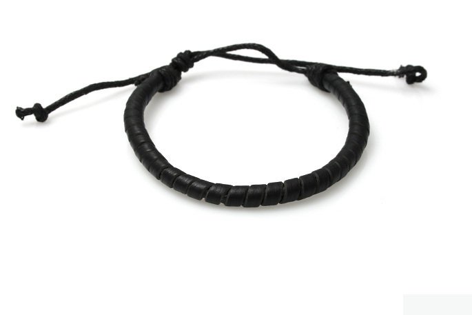 Bransoletka Rzemienie Owinięte Surf Rasta