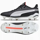 Piłka nożna - Buty Puma KING Ultimate MxSG 107562-01 biały 41 - miniaturka - grafika 1