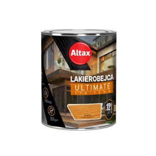 Lakierobejca ULTIMATE 12 lat 0,75 l Kasztan Altax - Farby i impregnaty do drewna - miniaturka - grafika 1