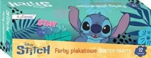 Farby plakatowe 12 kolorów 20ml Stitch - ST-MAJEWSKI - Przybory szkolne - miniaturka - grafika 1