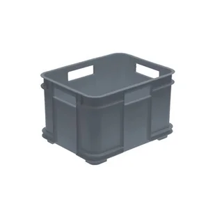 Pojemnik Euro-Box Bruno M 16 l szary Keeeper - Pudła i pojemniki do przechowywania - miniaturka - grafika 1