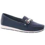 Mokasyny damskie - MARCO TOZZI SKÓRZANE DAMSKIE MOKASYNY LEKKIE BUTY 37 - miniaturka - grafika 1