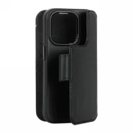 Etui i futerały do telefonów - Etui Decoded Detachable Wallet Case skórzane z MagSafe do iPhone 15 - czarne - miniaturka - grafika 1