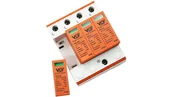 Piorunochrony - Ogranicznik przepięć L2 klasy T2 (C) 4P 20kA 1,2kV Professional VCX - miniaturka - grafika 1
