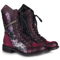 Botki damskie - Trzewiki damskie Maciejka 07097-23/00-8 BORDO R.36 - miniaturka - grafika 1