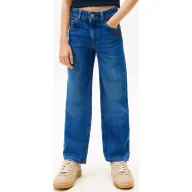 Spodnie sportowe damskie - Tommy Hilfiger Jeansy Straight fit - miniaturka - grafika 1