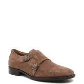 Półbuty męskie - BOSS BLACK Monki Colby | zamsz - miniaturka - grafika 1