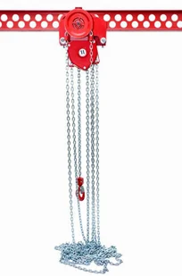 Wciągnik łańcuchowy przejezdny (udźwig: 5,0 T, wysokość podnoszenia: 4m, zakres toru jeznego: 113-170 mm) 95881685 - Wciągarki - miniaturka - grafika 5