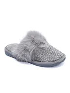 Kapcie damskie - Confly Kapcie w kolorze szarym - miniaturka - grafika 1