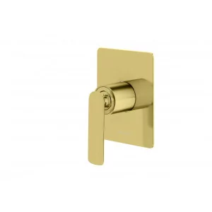 KOHLMAN QW220EGDB Podtynkowa bateria prysznicowa GOLD BRUSHED - Baterie podtynkowe - miniaturka - grafika 1