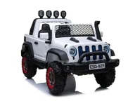 Pojazdy elektryczne dla dzieci - Auto na akumulator YSA023 Biały 24V LEAN CARS - miniaturka - grafika 1