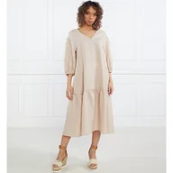 Sukienki - Peserico Lniana sukienka - miniaturka - grafika 1