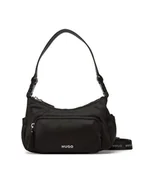 Torebki damskie - HUGO Torebka Bel Shoulder 50547092 Czarny - miniaturka - grafika 1