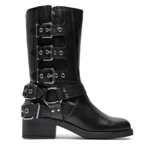 Botki Aldo Ryderr 13800894 Czarny - Botki damskie - miniaturka - grafika 1