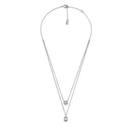 Naszyjniki - Naszyjnik Michael Kors MKC1745CZ040 Srebrny - miniaturka - grafika 1
