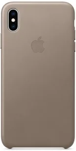 Apple iPhone XS Max Leather Case jasnobeżowy (MU6F2WB/A) - Etui i futerały do telefonów - miniaturka - grafika 5