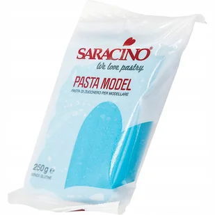 Masa Modelowania Figurek Saracino Niebieska 250G - Dodatki do ciast w proszku - miniaturka - grafika 1