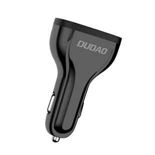 Dudao ładowarka samochodowa szybkie ładowanie Quick Charge 3.0 QC3.0 2.4A 18W 3x USB biały (R7S white) - Ładowarki samochodowe - miniaturka - grafika 3