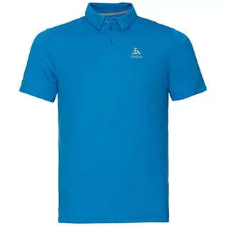 Koszulki męskie - Odlo męska koszulka polo S/S F-Dry, szary, xxl - grafika 1