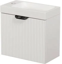 Szafka łazienkowa biała 40 cm FRESCO z umywalką - Szafki łazienkowe Szafka łazienkowa biała 40 cm FRESCO z umywalką - Szafki łazienkowe - miniaturka - grafika 1