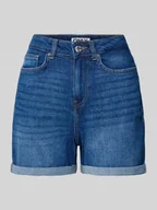Spodenki damskie - Szorty jeansowe o kroju relaxed fit z mieszanki bawełny model ‘JOSEPHINE’ - miniaturka - grafika 1