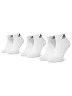 Skarpetki męskie - Adidas Zestaw 3 par niskich skarpet unisex Light Ank 3PP DZ9435 Biały - miniaturka - grafika 1