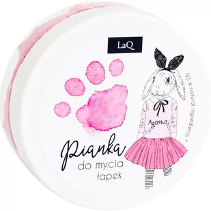 Laq Laq Pianka do mycia łapek różowa - Kosmetyki do kąpieli - miniaturka - grafika 2