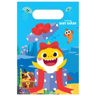 Opakowania i torebki na prezenty - Torebki na prezent, Baby Shark, 8 sztuk - miniaturka - grafika 1