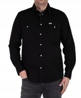 Koszule męskie - Koszula Wrangler WESTERN SHIRT 112362906 Rinse Black S - miniaturka - grafika 1