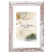 Ramki na zdjęcia - Ramka IDEA PAK M3 15 x 21 cm biały/brązowy - miniaturka - grafika 1