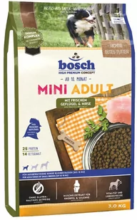 Bosch Petfood Mini Poultry&Millet drób i proso 3 kg - Sucha karma dla psów - miniaturka - grafika 1