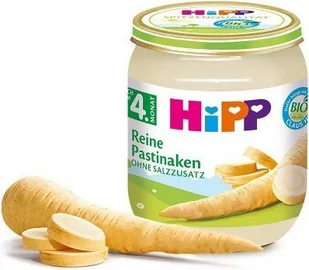 HiPP, Bio, pasternak puree, 125 g - Dania dla dzieci - miniaturka - grafika 1