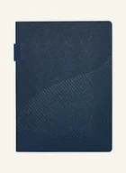Notesy i bloczki - Nuuna Notatnik Bleu Nuit By Mut Design Studio grau - miniaturka - grafika 1